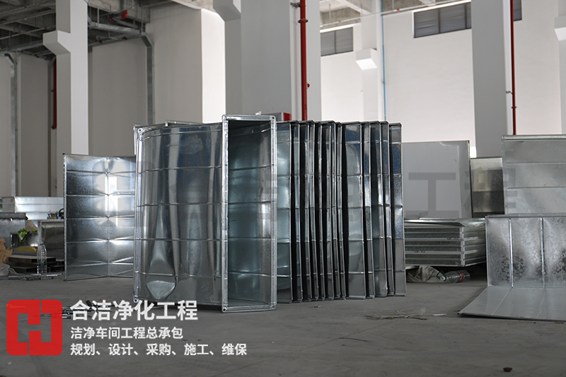 鋰電池工業潔凈廠房的圖片